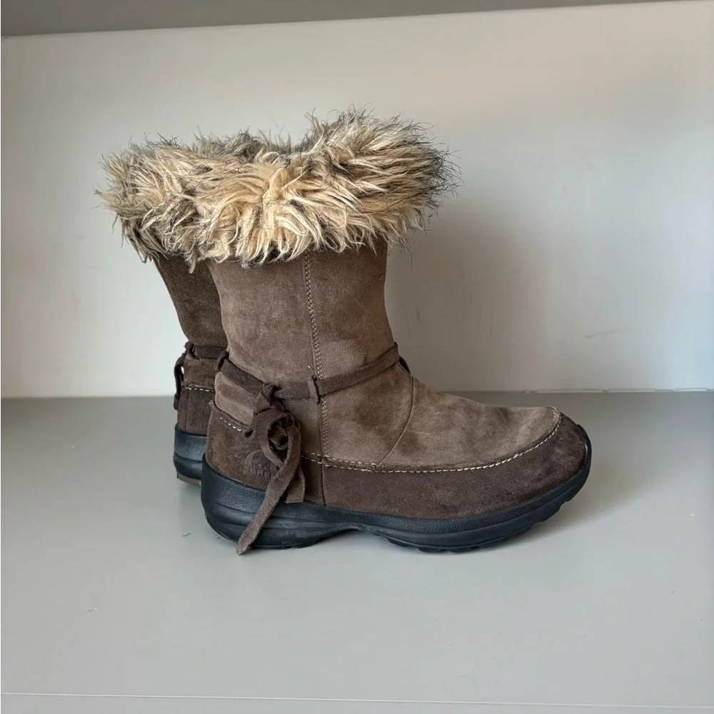 Sorel Northern Lite Tall Boots Side Zip Waterproof Thinsulate Size 10